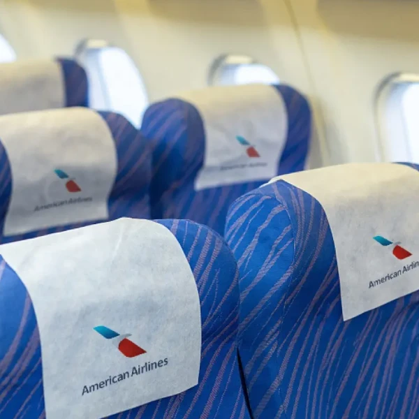 Aviation Headrest Cover